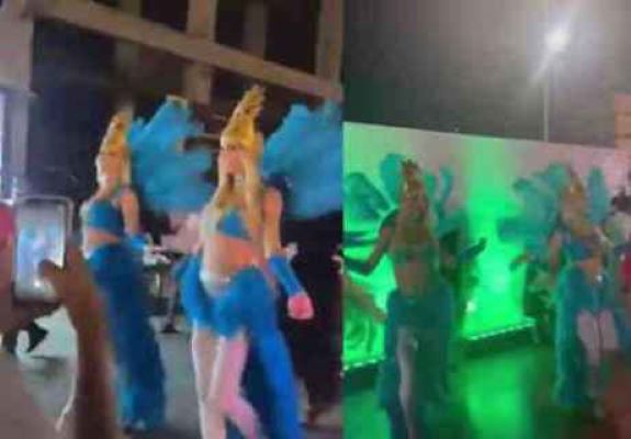 فتياتٌ “شبه عاريات” في مهرجان شتاء جيزان بالسعوديّة