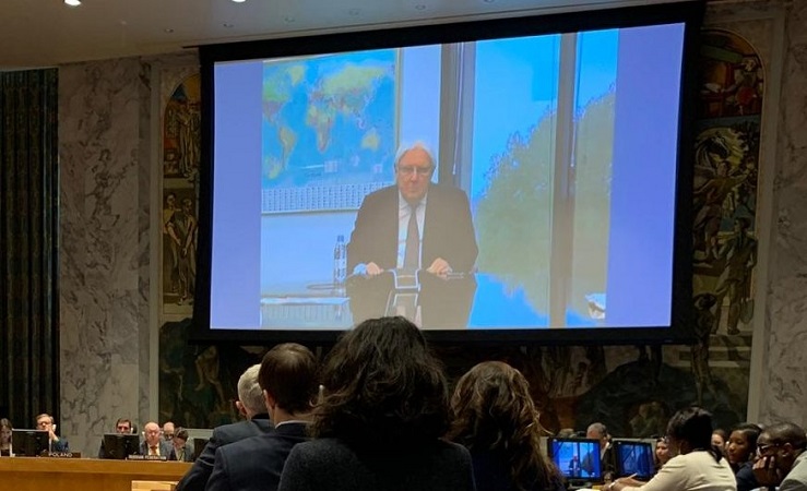 غريفيث : حان الوقت لتشكيل حكومة يمنية شاملة عبر عملية انتقالية