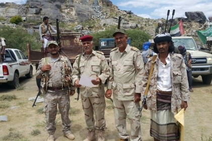 قوات الانتقالي في لحج تعتقل قائد عسكري بارز في القوات الحكومية