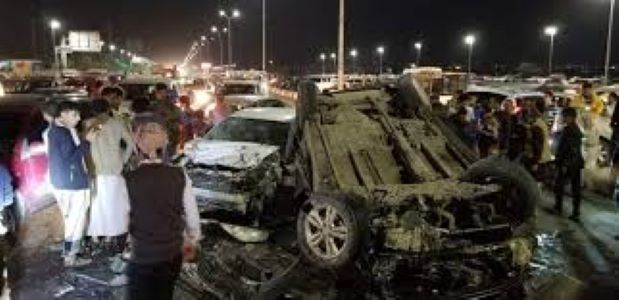 صنعاء.. وفاة 9 أشخاص وإصابة 7 آخرين في حادث مروري بميدان السبعين