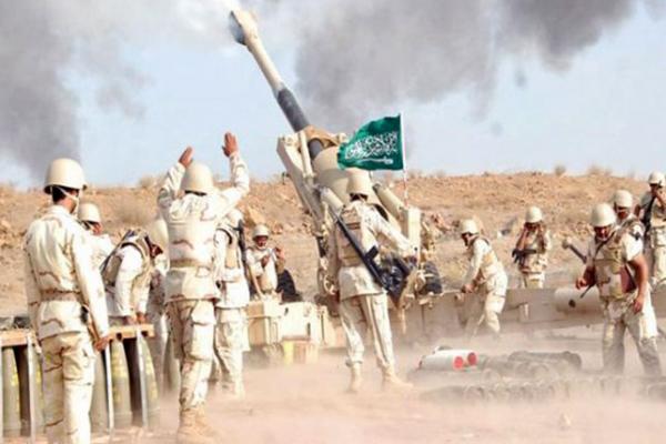 جنود سعوديون على الحدود مع اليمن