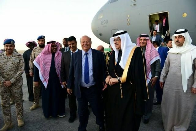 الرئيس هادي في الرياض