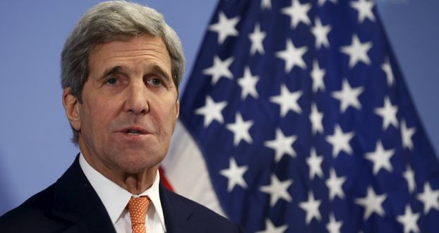 وزير الخارجية الأمريكي جون كيري