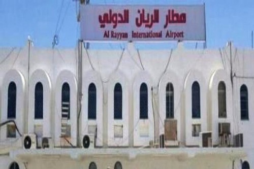 احتجاجات شعبية مناهضة للاحتلال الإماراتي لمطار الريان بحضرموت شرقي اليمن